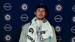 Winnipeg Jets game 26 post-game media availability: Connor Hellebuyck