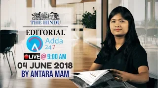 THE HINDU EDITORIAL ANALYSIS |4th JUNE | UPSC, RRB, SBI CLERK/IBPS, SSC