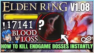 New 1.08 INSANE Bleed Build is Actually BROKEN OP - Double Blood = MASSIVE Damage - Best Elden Ring!