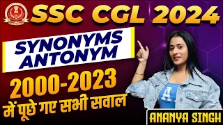 SSC Foundation 2.0 Batch 2024 | Synonyms & Antonyms with Amazing Tricks | English with Ananya Ma'am