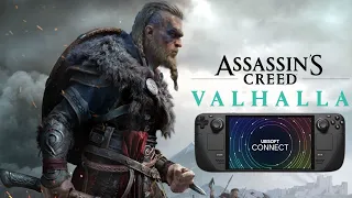 Assassin's Creed Valhalla Steam Deck 40FPS Gameplay