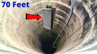 70 फीट गहरे कुएं में बजाया डीजे | DJ Speaker in Deep Well | Sound Is Awesome