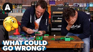 Lee & Pete Build Lego Pedals - Bloopers & Behind the Scenes!