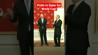 Vladimir Putin in Qatar for World Cup #shorts #putin #vladimirputin #qatar