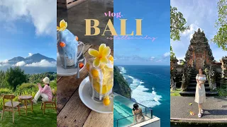 BALI vlog 🌼🌊 sky pool, glamping, cafe hopping, yummy food, saraswati temple 🤲🏼🪷 [ENG]