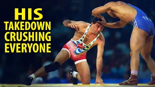 This Wrestler's Takedowns Crushed Everyone At All Times. Monster of Freestyle Wrestling - John Smith