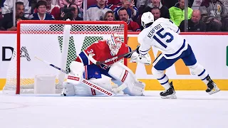 The first penalty shot of the year is…