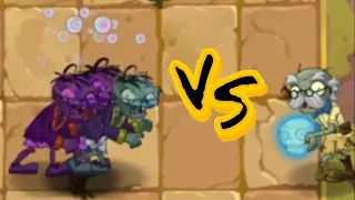 Plants vs Zombies 2 - Turquoise Skull Zombie vs. All Zombies | @peacannon