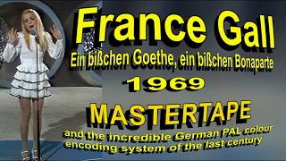 France Gall 1969 and the incredible German PAL colour encoding system of the last century
