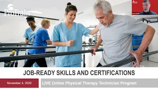 ProTrain's NEW LIVE Online Physical Therapy Technician Program