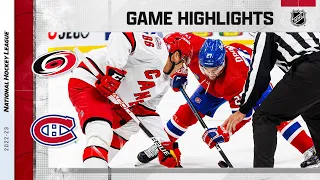 Hurricanes @ Canadiens 3/7 | NHL Highlights 2023