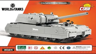 Cobi Instructions | World of Tanks | 3024 | /s2 Panzer VIII Maus