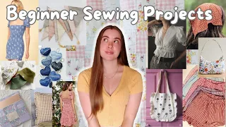 50 easy sewing project ideas with free patterns (beginner friendly)