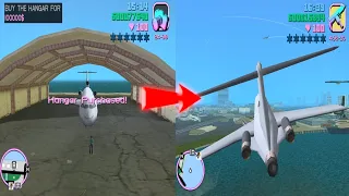 What Happens If You Buy A Hangar In GTA Vice City? Airplane Driving! - MOD