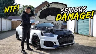 CAN'T BELIEVE IT.. MY RS5 IS SERIOUSLY BROKEN, £13,000 REPAIR BILL?!!!