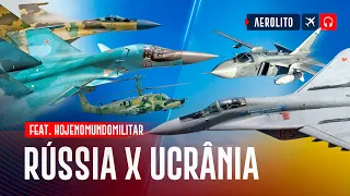 Os Aviões do Conflito Rússia x Ucrânia ft. @HojenoMundoMilitar  | EP. 1141