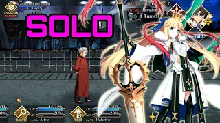 [NA] ROAD to LB7 - Artoria Caster [ SOLO ] VS Li Shuwen (Captain of the Guard)