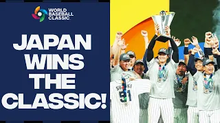 Japan WINS the 2023 World Baseball Classic! | FULL Tournament Highlights