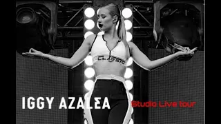 Iggy Azalea - Work & Azilion (Studio Live)