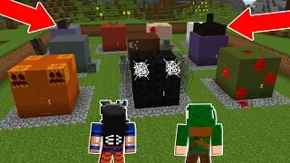 NÃO ESCOLHA A PORTA DE HALLOWEEN ERRADA NO MINECRAFT!!