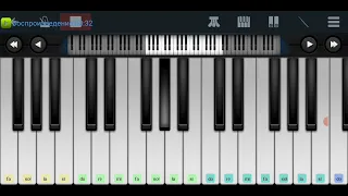 🌫️🌨️🌫️ Тучи🌨️🌫️🌨️ Иванушки International 🌨️🌨️🌫️ mobile piano tutorial 👍👍