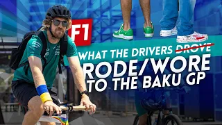 What the Drivers Rode/Wore to the Baku GP