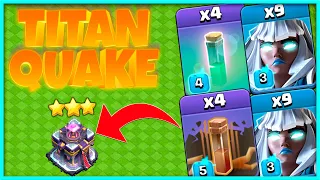 THIS STRATEGY SHOULD BE BANNED! Electro Titan Quake | Best Th15 Attack Strategy | Clash of Clans