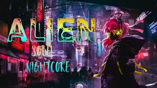 SOBEL - ALIEN (Nightcore by Aurii) [Bassboosted]