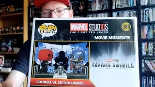 UNBOXING CAPTAIN AMERICA VS RED SKULL MOVIE MOMENTS FUNKO POP!