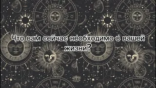 Что вам сейчас необходимо в вашей жизни?