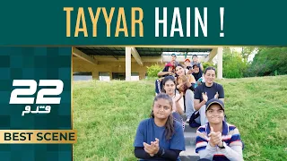 Tayar Hain ! | 22 Qadam | Best Scene | Green TV Entertainment