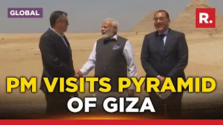 PM Modi visits Great Pyramid of Giza during Mega Egypt Visit