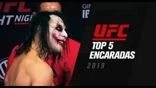 Top 5: Encaradas de Lutadores Brasileiros em 2019