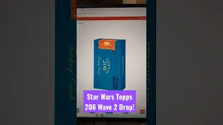 STAR WARS HOBBY BOX DROP! 2022 Topps 206 Star Wave 2 krrsantan doctor pershing autographs! auto