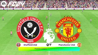 FC 24 | Sheffield United vs Manchester United - 23/24 Premier League English - PS5™ Full Gameplay