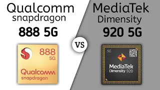 Snapdragon 888 5G vs Dimensity 920 5G: tests and benchmarks| TECH TO BD