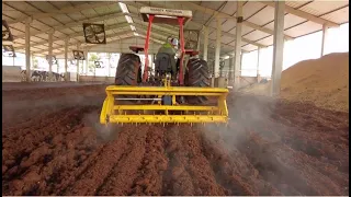 Avassalador MEPEL Misturador para Cama de Compost Barn