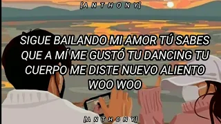 SIGE BAILANDO MI AMOR/EL ROOCKIE/LETRA