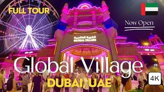 Global Village Dubai! Rides, Shows, Attractions & More! (NEW SEASON) SPECTACULAR Theme Park Tour 4K