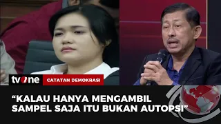 Penjelasan dr. Djaja Terkait Apakah Ada Sianida di Tubuh Mirna | Catatan Demokrasi tvOne