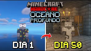 SOBREVIVÍ 100 Días en un OCEANO PROFUNDO en Minecraft HARDCORE... Parte 1