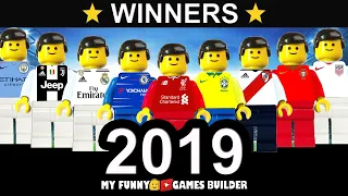 Football Winners of the Year • Summer 2019 • Top Finals in Lego Football Film