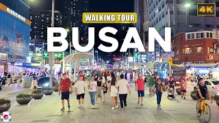 Busan KOREA - Haeundae Beach on a Saturday Night, Enjoy Street Food and Entertainment