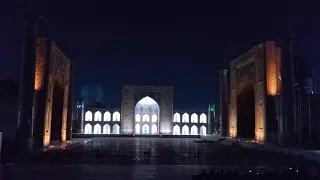 Registan, Samarkand laser show