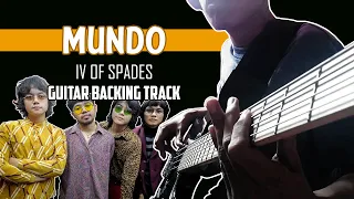 Mundo - IV of Spades | Drums and Bass Only [Guitar Backing Track (Wish Bus Version)]