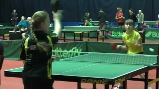 Анастасия ДОНЧЕНКО - Александра МОРГУНОВА Настольный теннис, Table Tennis