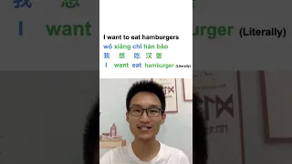 Study Mandarin How to say 'I want to eat burgers'