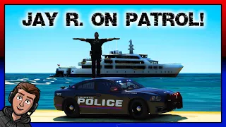 RedlineRP - Officer Jay Stopping Crime! - GTA 5 Roleplay - Live!