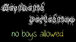 Aesthetic Perfection - No Boys Allowed