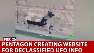 Pentagon creating website for declassified UFO information